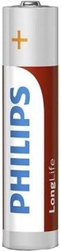 Philips LongLife Batterij AAA 4-pack