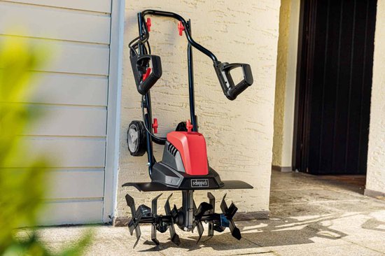 Scheppach Elektrische Tuinfrees MTE460 1500W – Grondfrees & Cultivator – 45 cm Werkbreedte – 22 cm Werkdiepte – 24 Messen voor Moestuin, Borders en Gazons