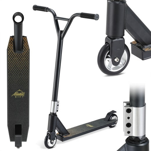 Stuntstep Eldorado Premium 64x48,5x84cm zwart goud