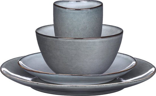 Mica Decorations Tabo Serviesset 4 Persoons - Grijs