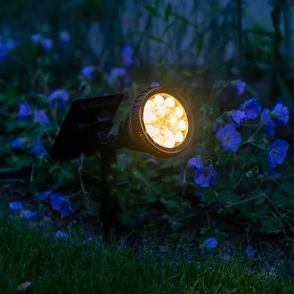 Slimme Buitenlamp op Zonne-energie – Smart Outdoor Solar Spot – IPX5 Waterdicht