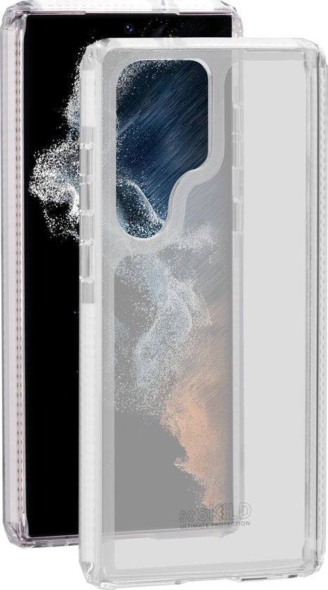 SoSkild Samsung Galaxy S23 Defend 2.0 Heavy Impact Case Transparant