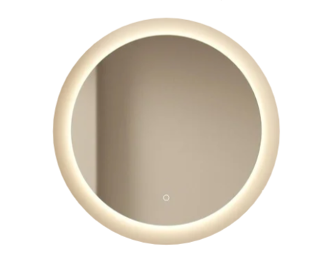 Mirlux Badkamerspiegel Rond Frameloos - Ø 60 cm - Dimbare LED, Anti-Condens, Touch Sensor