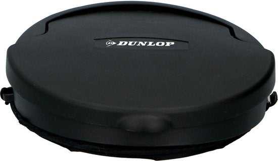 Dunlop Auto-Afvalbak - Opvouwbaar - 16 cm - met Deksel - voor aan het Dashboard of op de Vloer