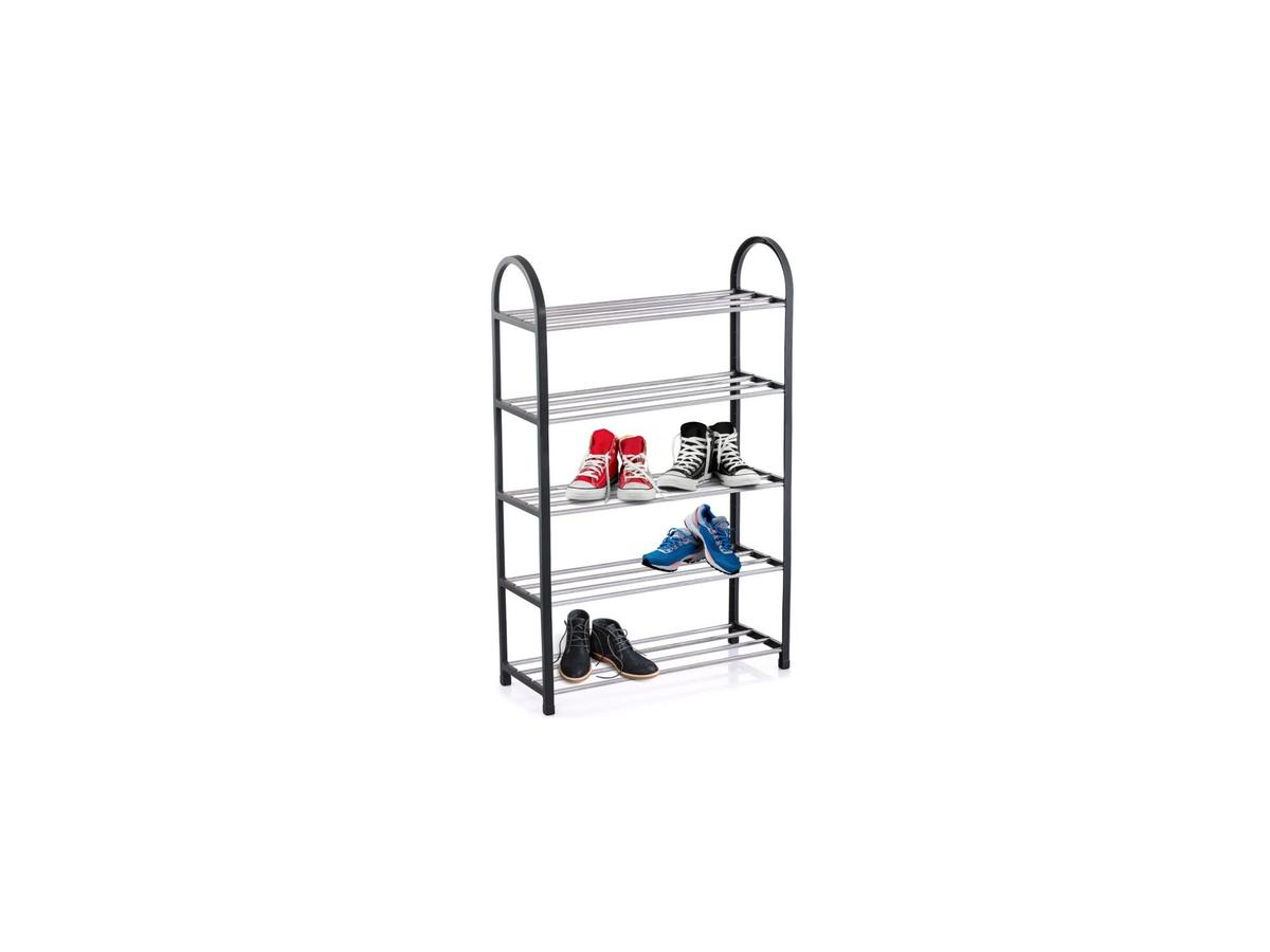 Herzberg Schoenenrek - 5 Niveaus - Grijs - 80 x 30 x 90 cm