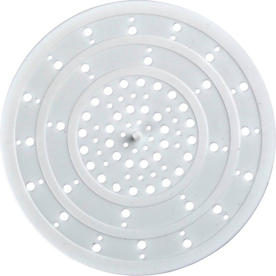 Wenko Gootsteenzeef Sava 12 Cm Siliconen Wit