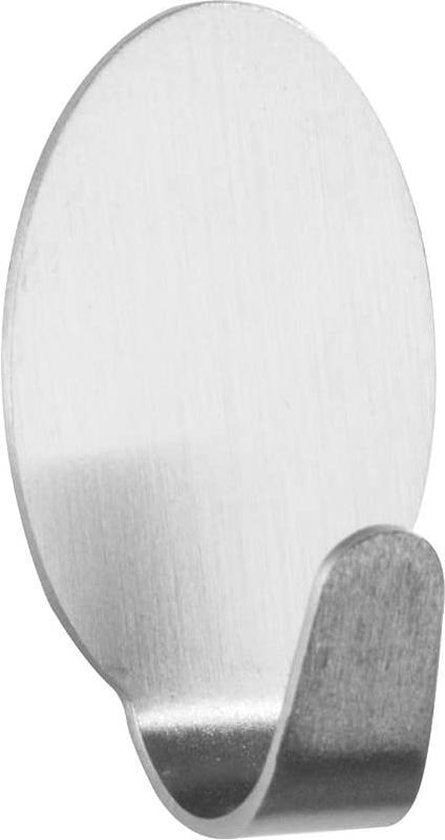 Wenko Wandhaak Dwerg 2,6 Cm Rvs Matzilver 2 Stuks