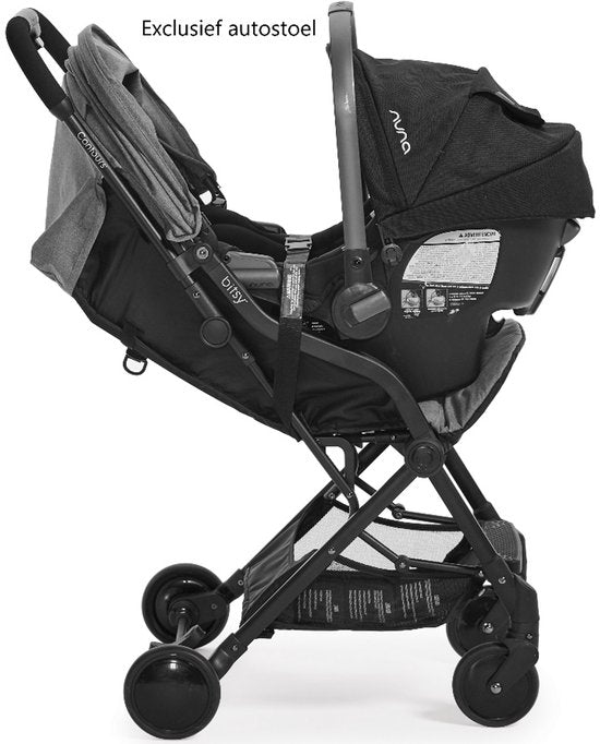 Contours Bitsy Granite Grey Wandelwagen ZL036-GRN1