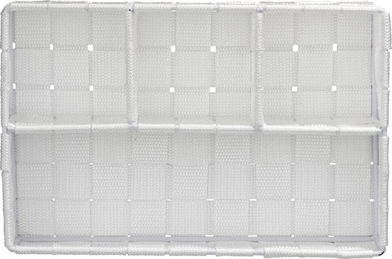 Wenko Organizer Adria 17 X 26 X 6,5 Cm Polypropyleen Wit