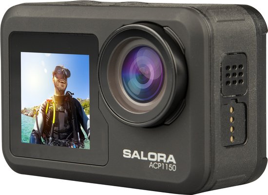 Salora ACP1150 actiesportcamera 12 MP 4K Ultra HD CMOS 25,4 / 2,86 mm (1 / 2.86") Wifi 132 g