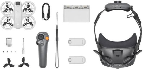 DJI Neo Motion Fly More Combo - FPV Drone - DJI Goggles N3 & RC Motion 3 - 4K Ultra HD - 135g - 3 Accu's