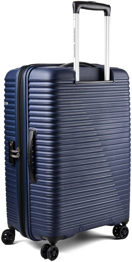 American Tourister Liftoff 4 wielen Trolley 67 cm met uitbreidingsplooi - Harde bagage - TSA slot - midnight blue