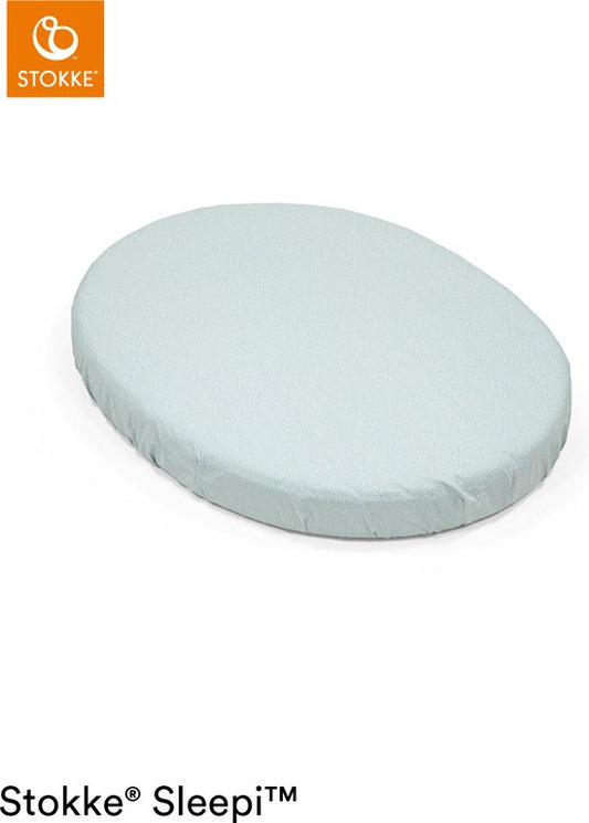 Stokke® Sleepi™ Mini Hoeslaken V3 - Dots Sage
