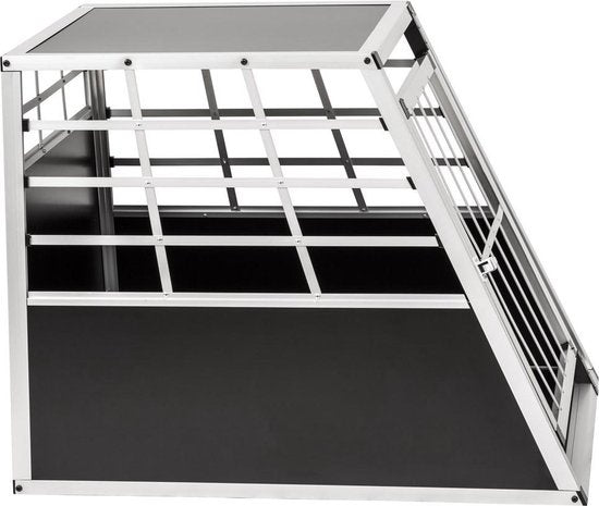 Tectake® - Autokennel - 65 x 90 x 69,5 cm - Schuine wand