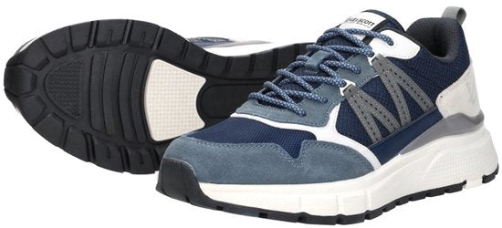 Lyle & Scott Lennox Sneakers Laag - Blauw - Maat 44