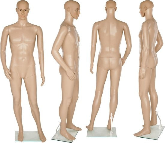 tectake® - etalagepop paspop model "heren"- demonteerbaar - 402662