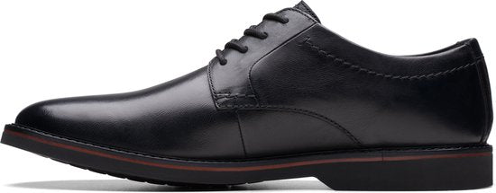CLARKS Zakelijke Schoen Atticus LTLace - Zwart - Maat 42.5