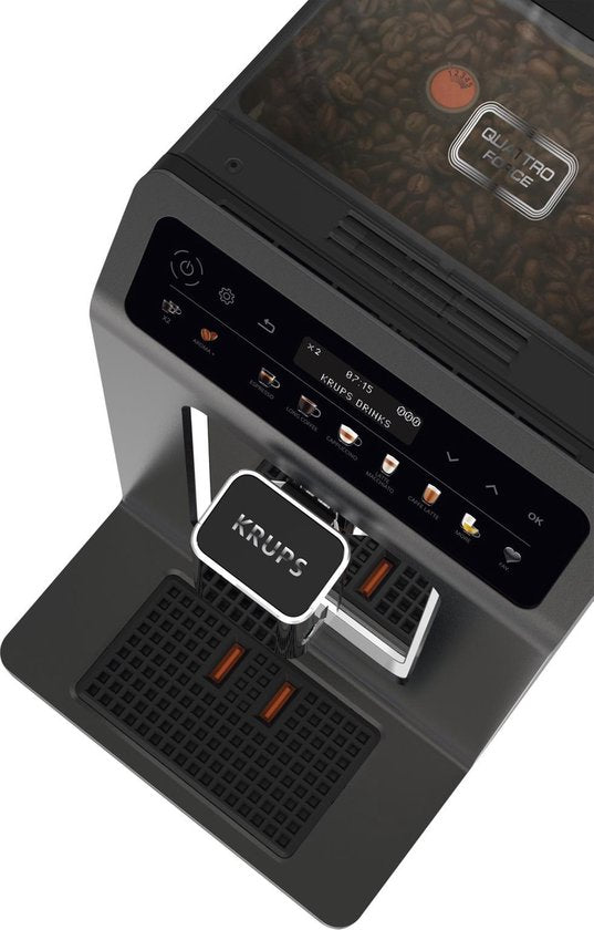 Krups Evidence One EA895N - Volautomatische espressomachine - Zwart