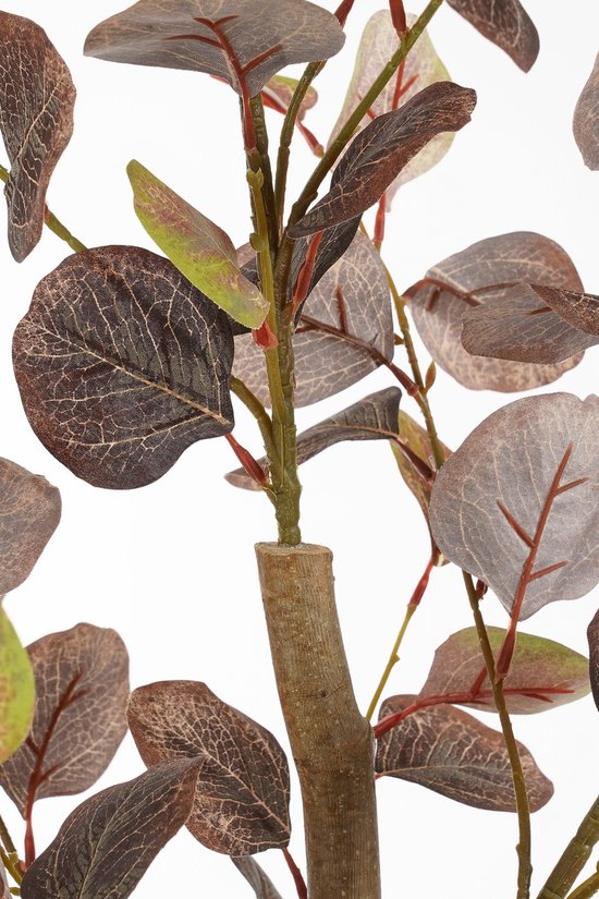 Mica Decorations Eucalyptus Kunstplant in Bloempot - H150 x Ø30 cm - Brons