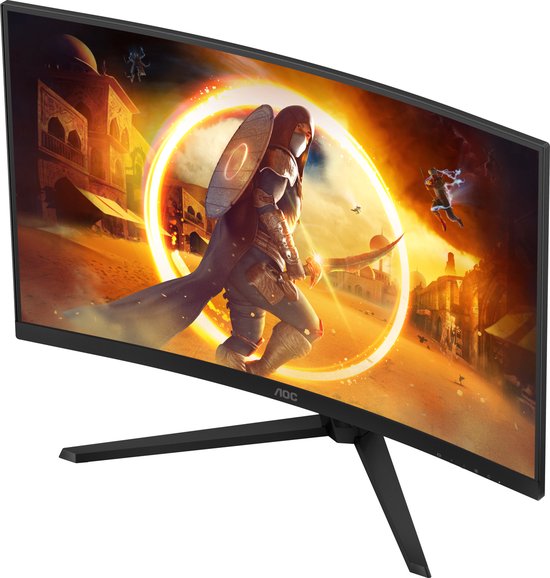 AOC CQ32G4VE - QHD Gebogen Gaming Monitor - 180hz - 32 inch