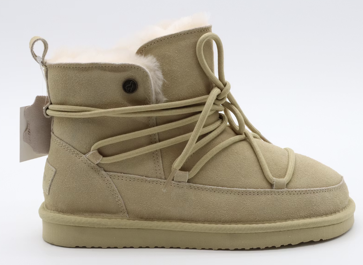 Alpacas Winterboots W66C0112B – Dames – Sand – Maat 37