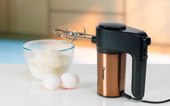 Bestron AHM1000CO Power Handmixer Koper/Zwart