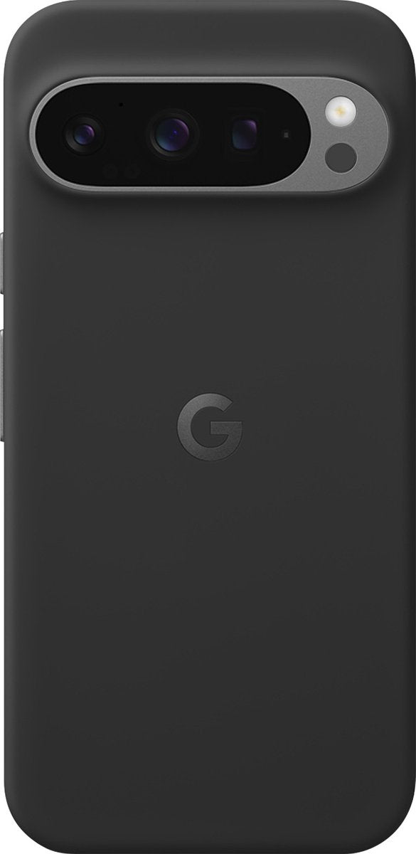 Google Pixel 9 Pro XL Back Cover Hoesje - Duurzaam Siliconen - Schokbestendig - Zwart