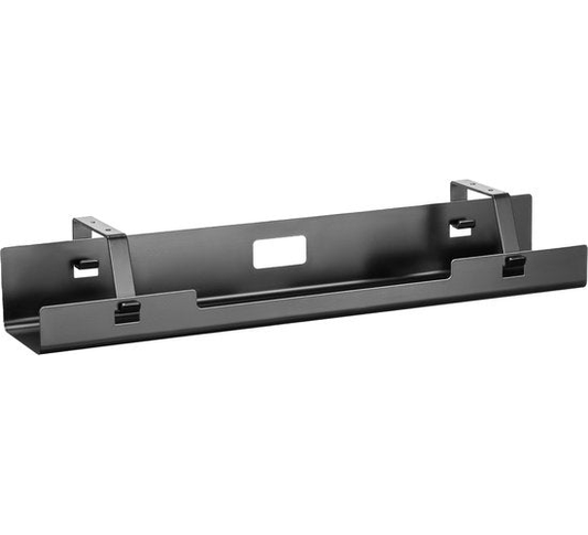 BRASQ Universele kabelgoot Zwart voor onder het bureau - Inclusief Kabel Organisers - Kabel Management - Cable Management