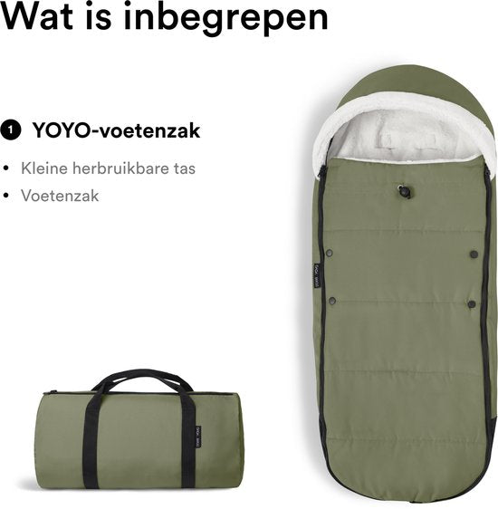 Stokke YOYO Voetenzak Olive
