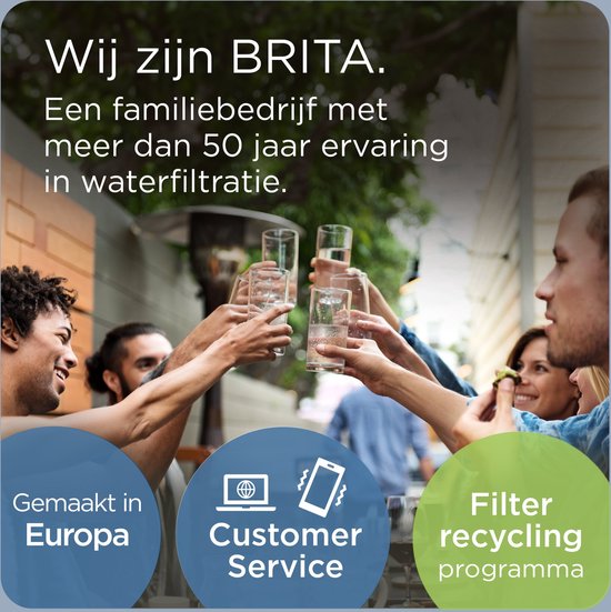 BRITA - Waterfilterkan - Marella XL - 3,5L - Wit - incl. 1 MAXTRA PRO ALL-IN-1 filterpatroon