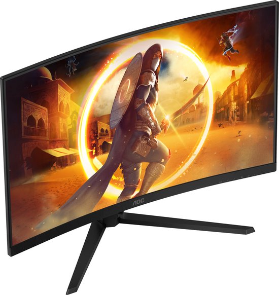 AOC CQ32G4VE - QHD Gebogen Gaming Monitor - 180hz - 32 inch
