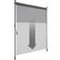 tectake Zonnescherm Taija – Klemzonwering – 120 x 310 cm – Donkergrijs