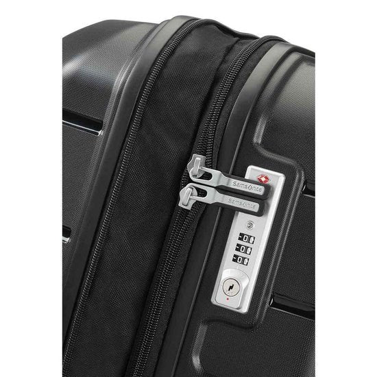 Samsonite Reiskoffer - Flux Spinner 68/25 - Uitbreidbaar - (Medium) - Black