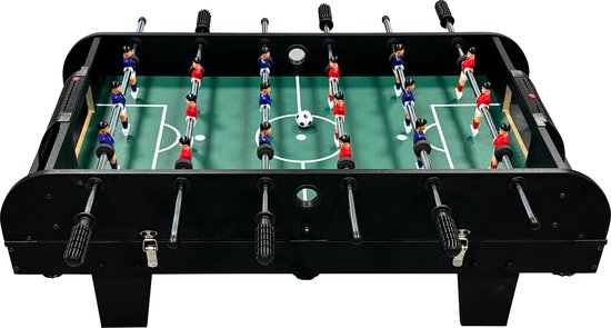 Cougar 2-in-1 Multi Speeltafel Mini Groen/ Blauw – Tafelvoetbal – Pooltafel – Incl. Accessoires