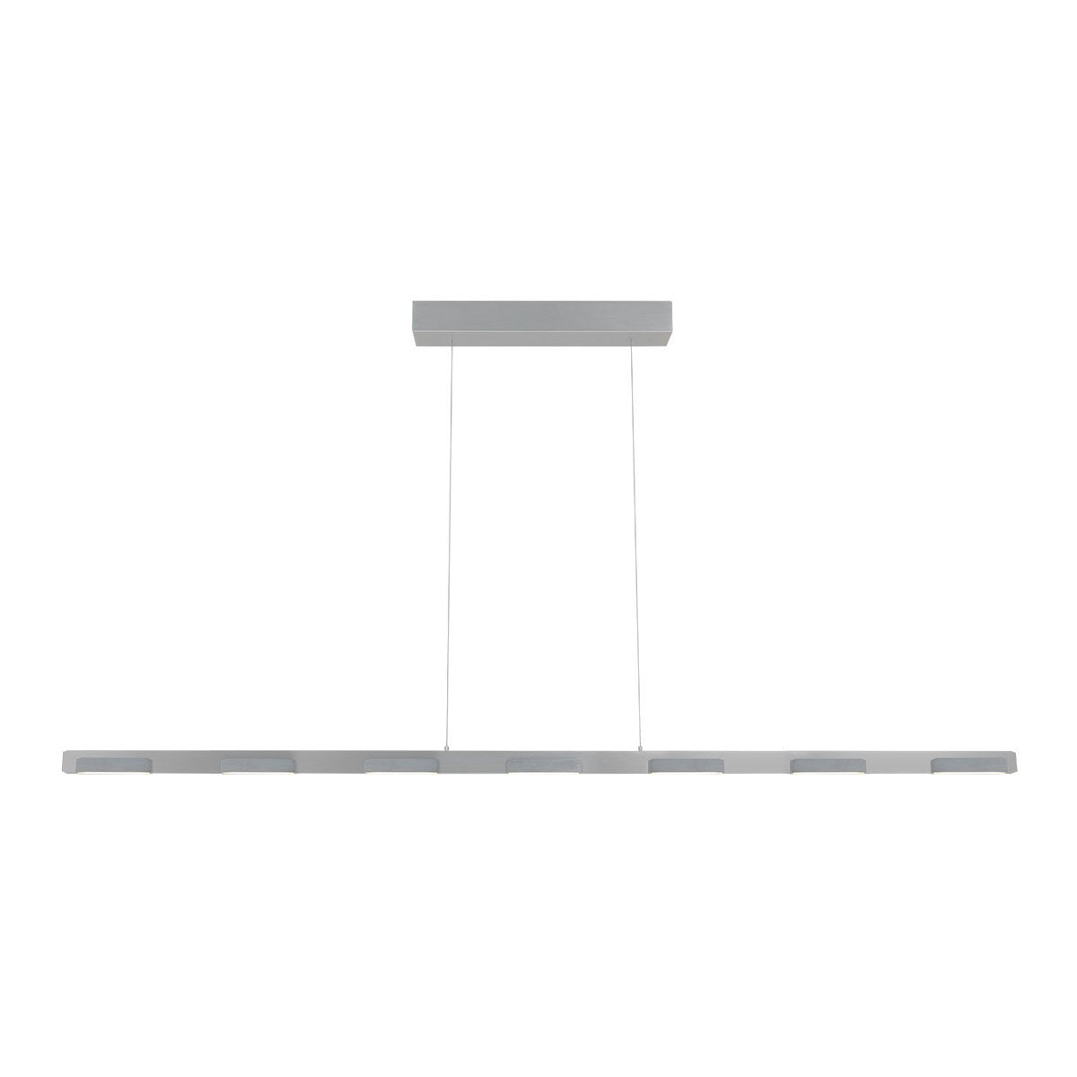 Hanglamp Bloc 3297ST Staal 171 cm Hoogteinstelbaar met Kabel Lift Steinhauer, Modern Design, Dimbaar met Externe Dimmer