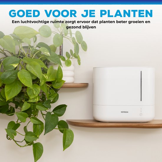 Sofresh luchtbevochtiger met app