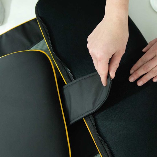 Belena Air Stretch - Lumbar & Yoga massagemat - full body massagemat met warmtefunctie - massage - rekken & strekken - 4 programma's - 3 intensiteitsniveaus - incl. afstandsbediening