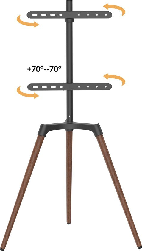 VDD Gaming Tv beeldscherm standaard statief - schilders ezel design - draaibaar - tot 65 inch