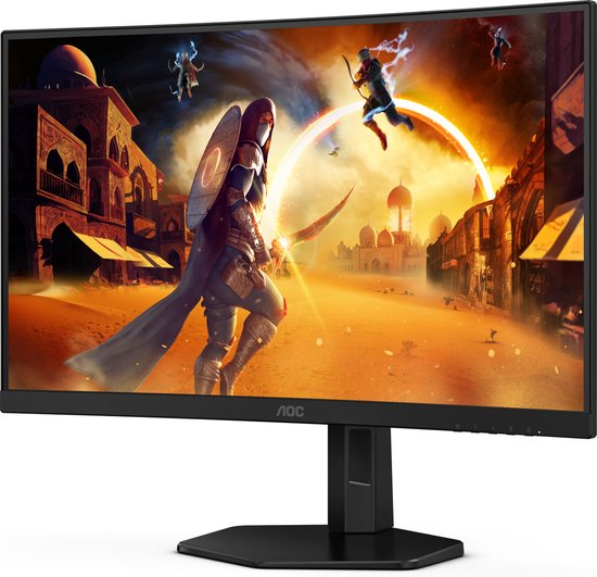 AOC C27G4ZXU - Full HD Curved Monitor - Luidsprekers - USB-Hub - Ergonomisch - 280hz - 0.3ms - 27 inch
