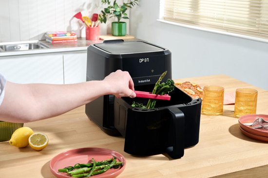 Instant Pot Vortex Plus 5L Airfryer – 4-in-1 – ClearCook Kijkvenster – OdourErase Geurfilter – EvenCrisp – Vaatwasserbestendig