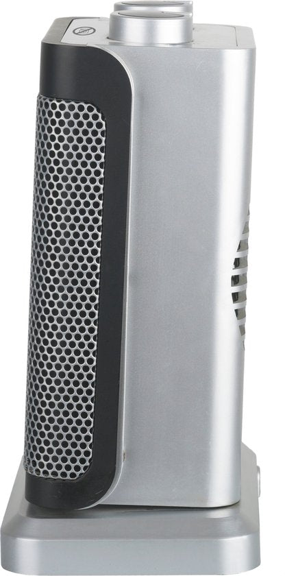 Tomado THC1502B - Keramische kachel - 24m² - 1500 watt - Oscillerend - Zwart/grijs