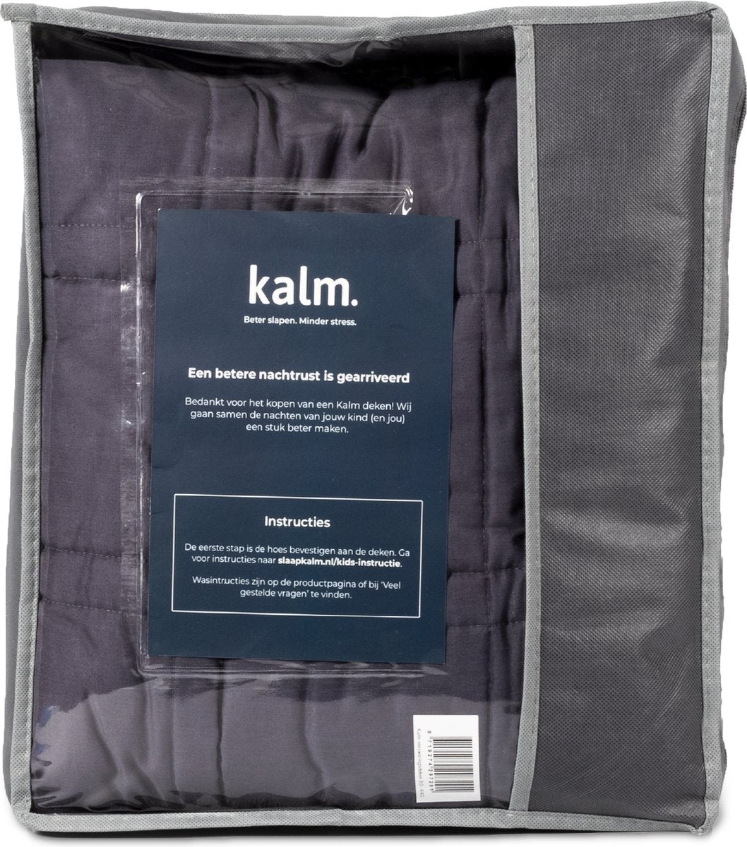 Kalm Verzwaringsdeken 6 KG - Weighted blanket - Verzwaarde Deken - Anti Stress
