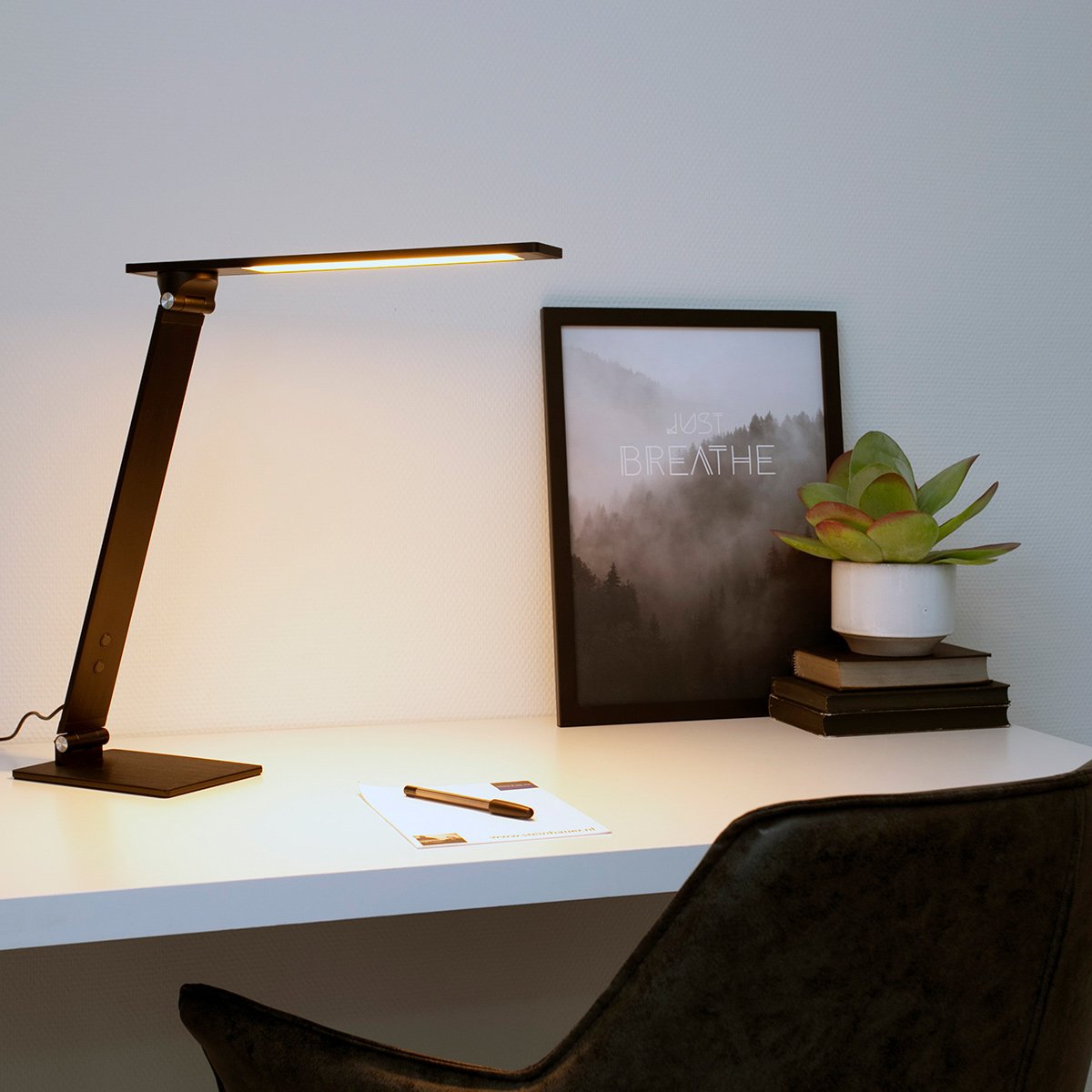 Tafellamp Steinhauer Serenade LED - Zwart