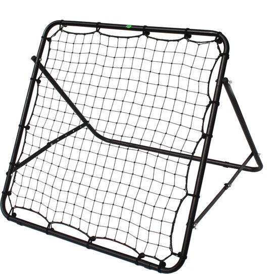 AXI Rebounder100 Zwart – 100x100cm – Verstelbare rebounder – Kickback – Tchouk - Multisport