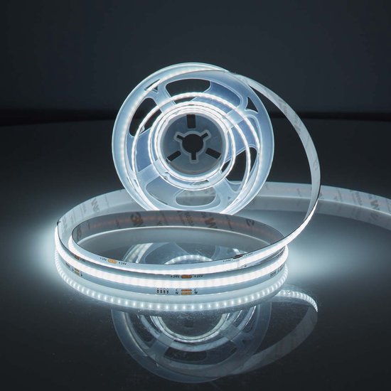 Nedis SmartLife LED Strip - Wi-Fi - Warm tot Koel Wit - COB - 2.00 m - IP20 - 2700 - 6500 K - 1000 lm - Android / IOS