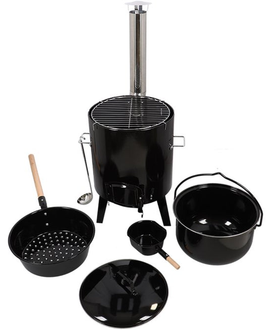Fancy Flames Stoofkachel Set - BBQ Gereedschap - Barbecue accessoires