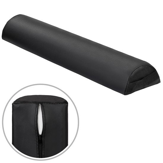 tectake - massagekussens - set steunrollen - kleur zwart – 404370