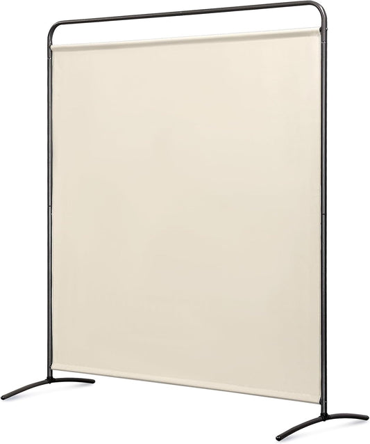 Angel Living Kamerschermen - 1-delig - Opvouwbaar - Beige - 162.5 x 177cm