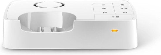 Philips D6351W Draadloze Telefoon met Antwoordapparaat - 1,8" Display - Telefoonboek tot 100 Namen - Nummerherkenning en -Blokkering - Plug & Play - Wit