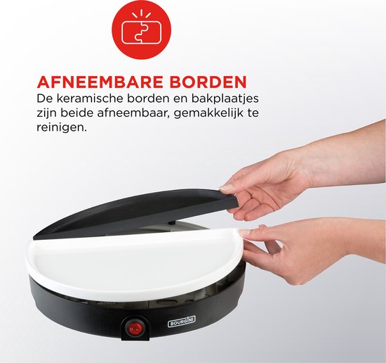 Bourgini Chef's Dinner Party Gourmetstel – 4-5 Personen – Bakplaat – Volledig Vaatwasserbestendig – Inclusief Opbergtas